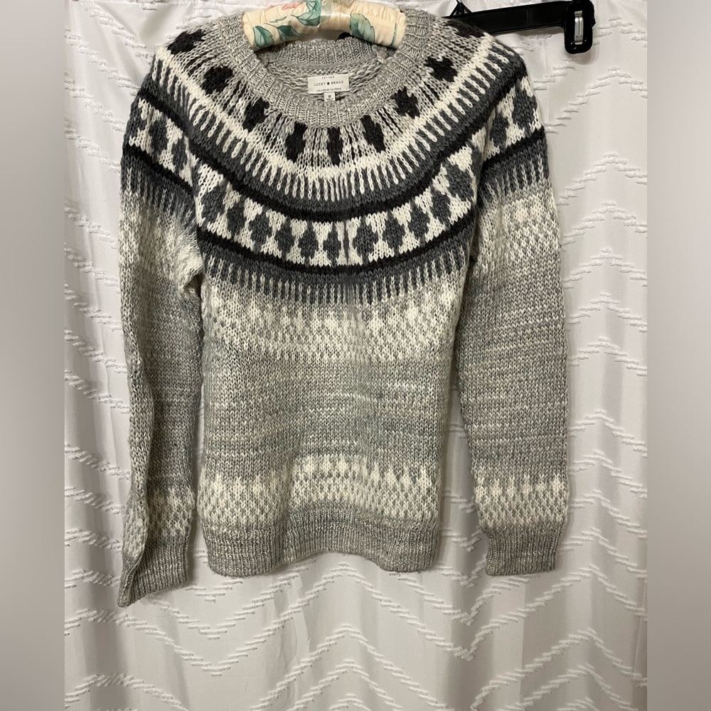 Lucky Brand Fair Isle Sweater